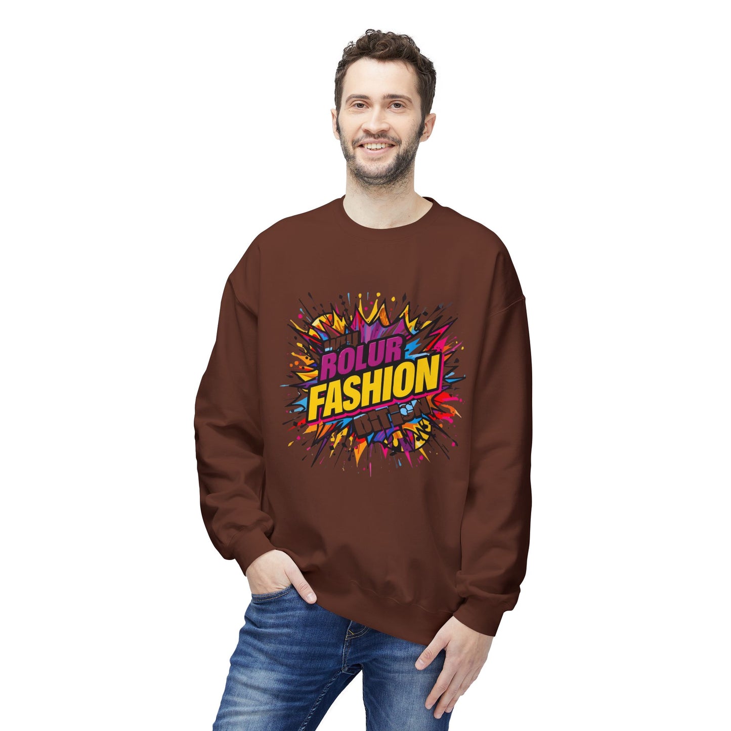 Retro Comic Pop Art Crewneck Sweatshirt