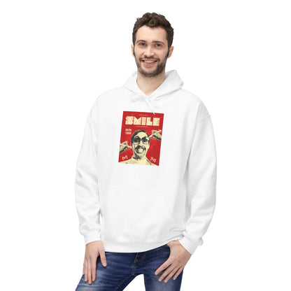 Bold Red Poster Graphic Hoodie | Street Art Edition