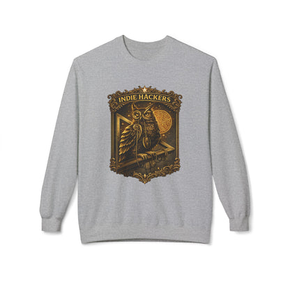 Indie Hackers Owl Graphic Sweatshirt | Eco-Limited