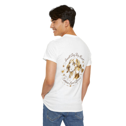 Beagle Small Dog Big Heart T-Shirt | Eco-Limited