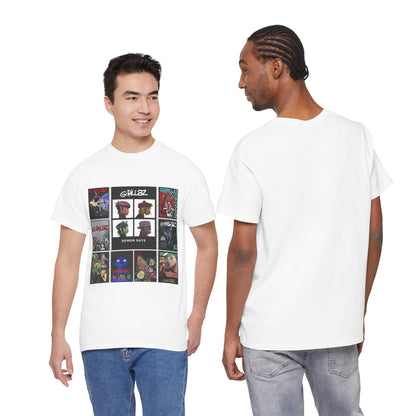 Animated Band Collage Street Art Graphic Tee | Eco-Limited