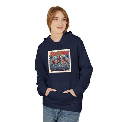 Retro Rock Band Vintage Poster Hoodie|Eco-Friendly - Limited