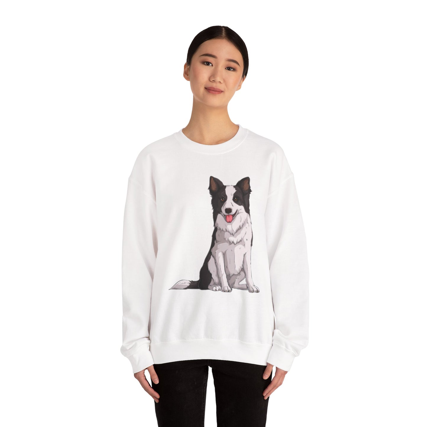 Calm Companion Dog Art Sweater | Eco-Limited