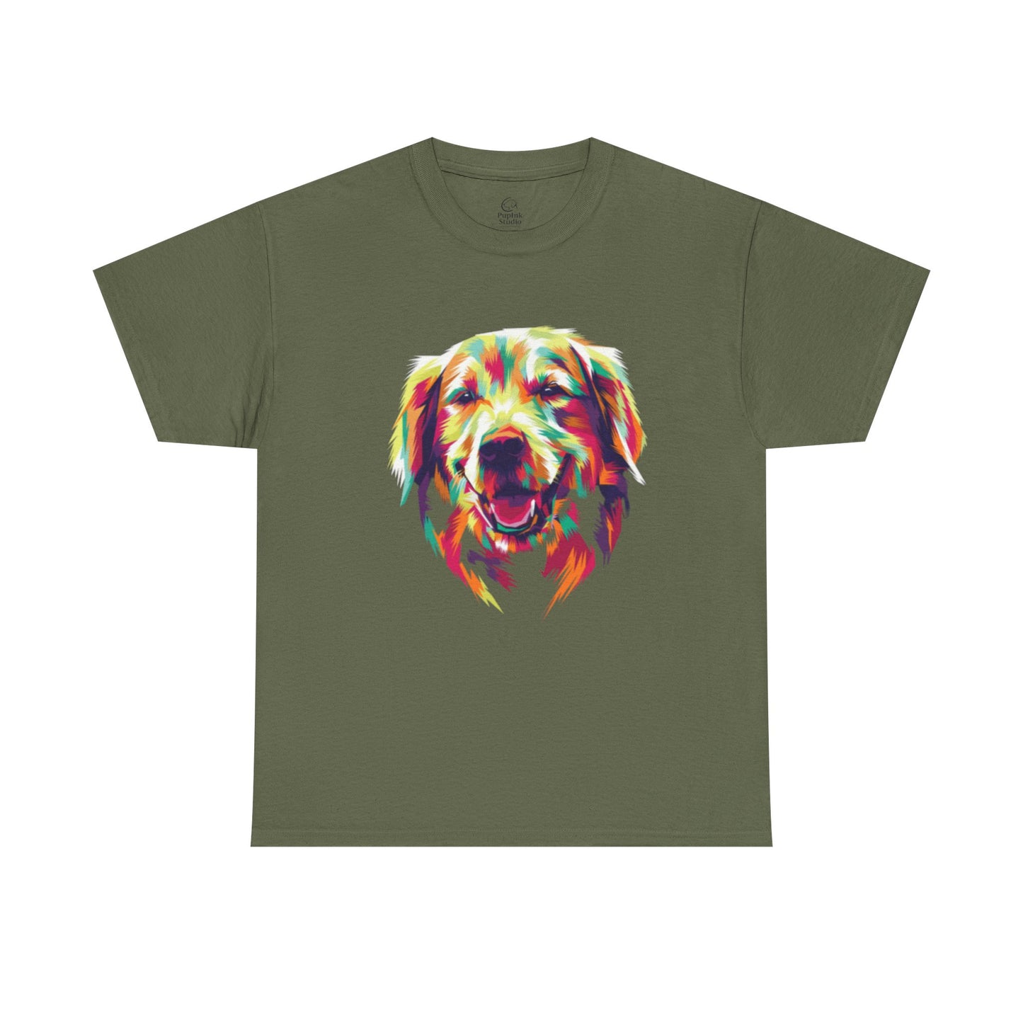 Colorburst Golden Smile T-Shirt | Eco-Limited