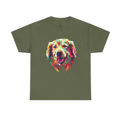 Colorburst Golden Smile T-Shirt | Eco-Limited