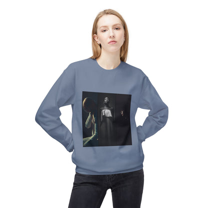 Moody Portrait Triptych Graphic Sweatshirt | Eco-Limited