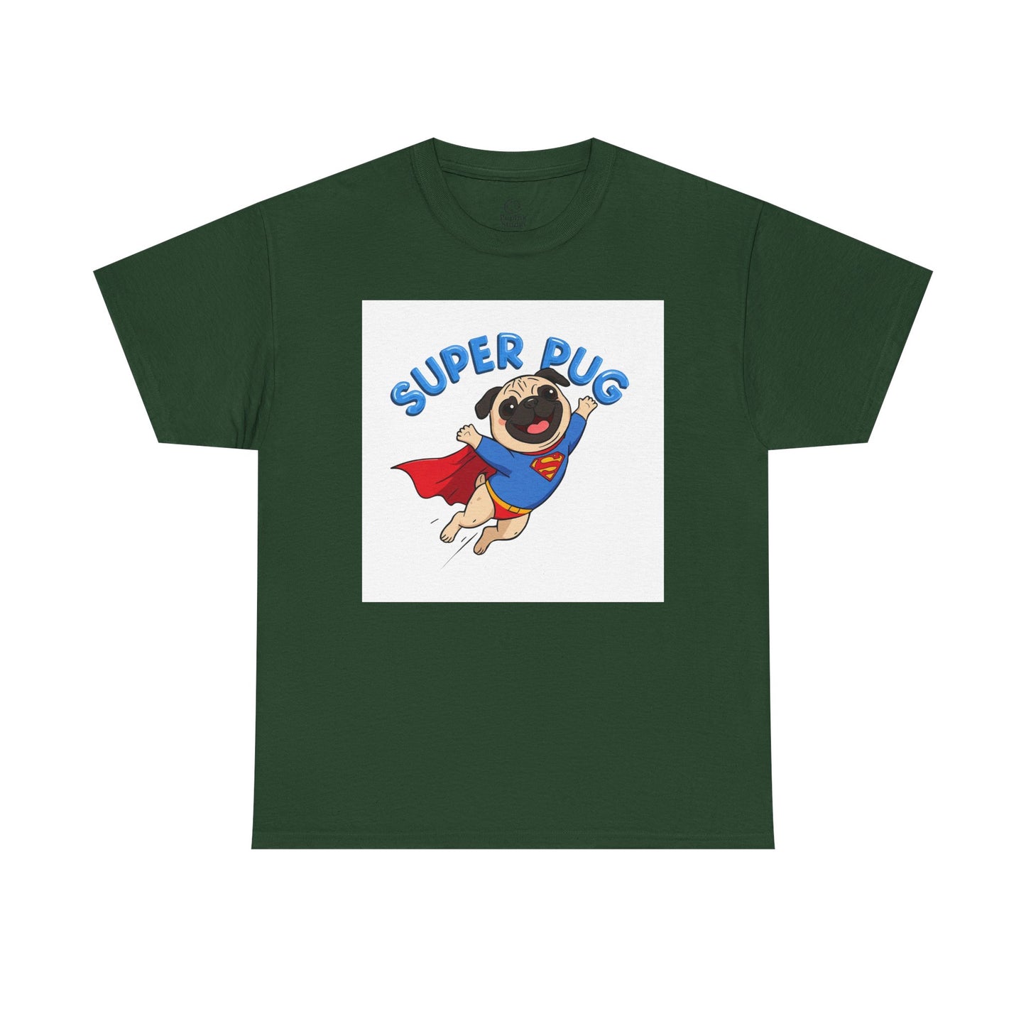 Super Pug Hero T-Shirt | Eco-Limited