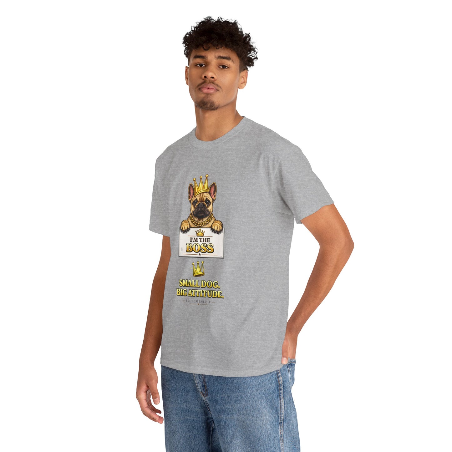 Small Dog Big Attitude T-Shirt | Eco-Limited