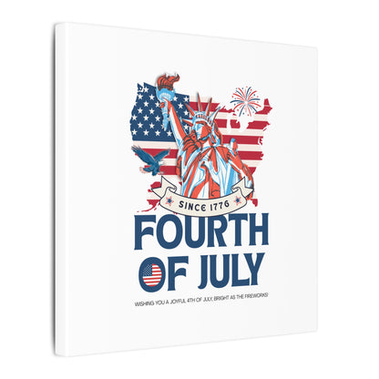 Fourth of July Canvas Wall Art