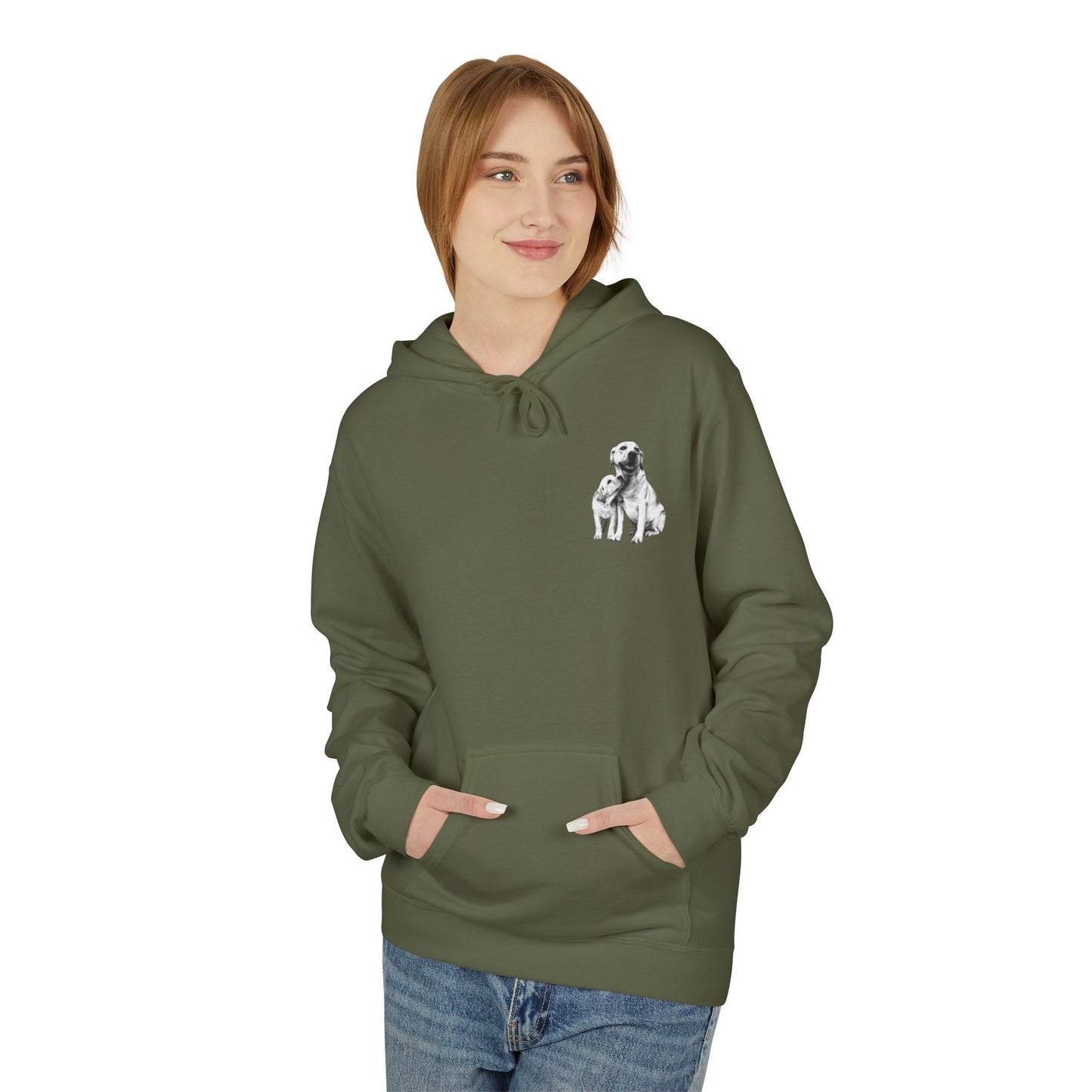 Gentle Bond Labrador Hoodie | Eco-Limited