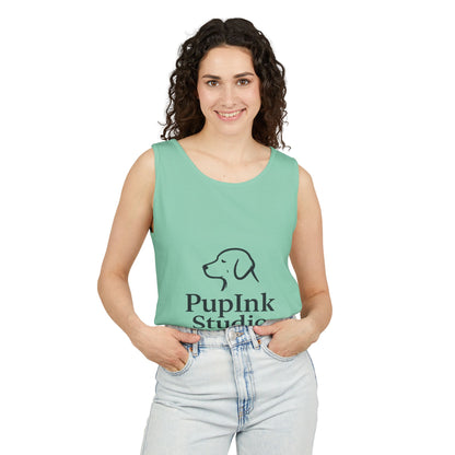 Playful Cat Soccer Art Tank Top | Eco-Limited