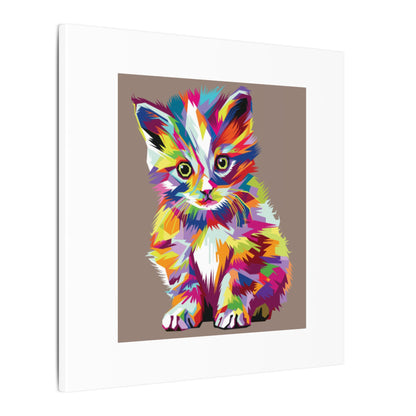Vibrant Stretched Wall Art for Cat Lovers