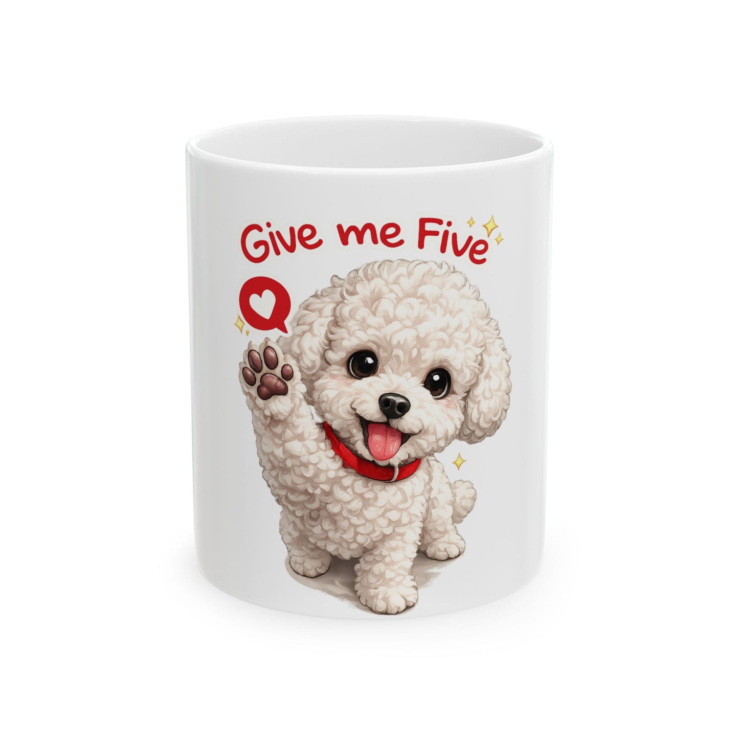 Give Me Five Dog Mug | Eco-Limited