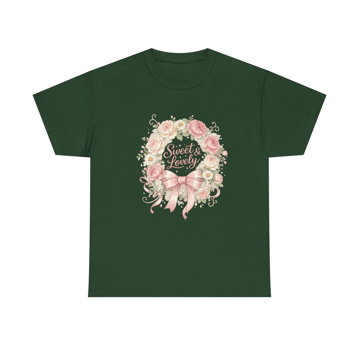 Sweet Lovely Floral LOVE T-Shirt | Eco-Limited
