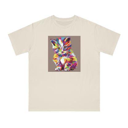 Color Pop Kitten Organic T-Shirt | Organic-Limited