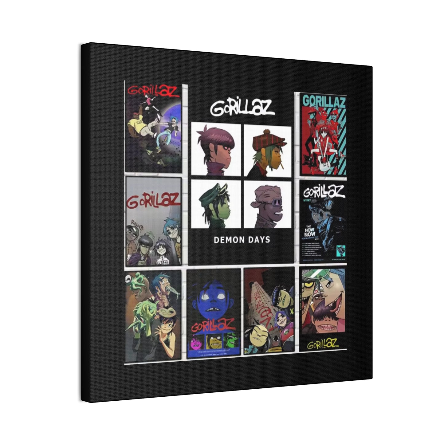 Pop Culture Icons Collage Canvas | Art Edition