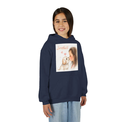 Sweethearts Puppy Moment Children Hoodie | Eco-Limited