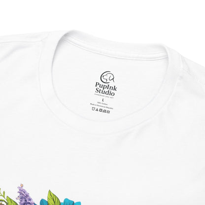 Flower Power Vintage Dog T Shirt | Eco - Limited