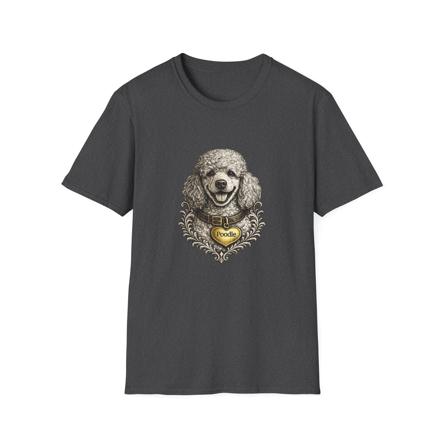 Poodle Ink Portrait T-Shirt | Eco-Limited