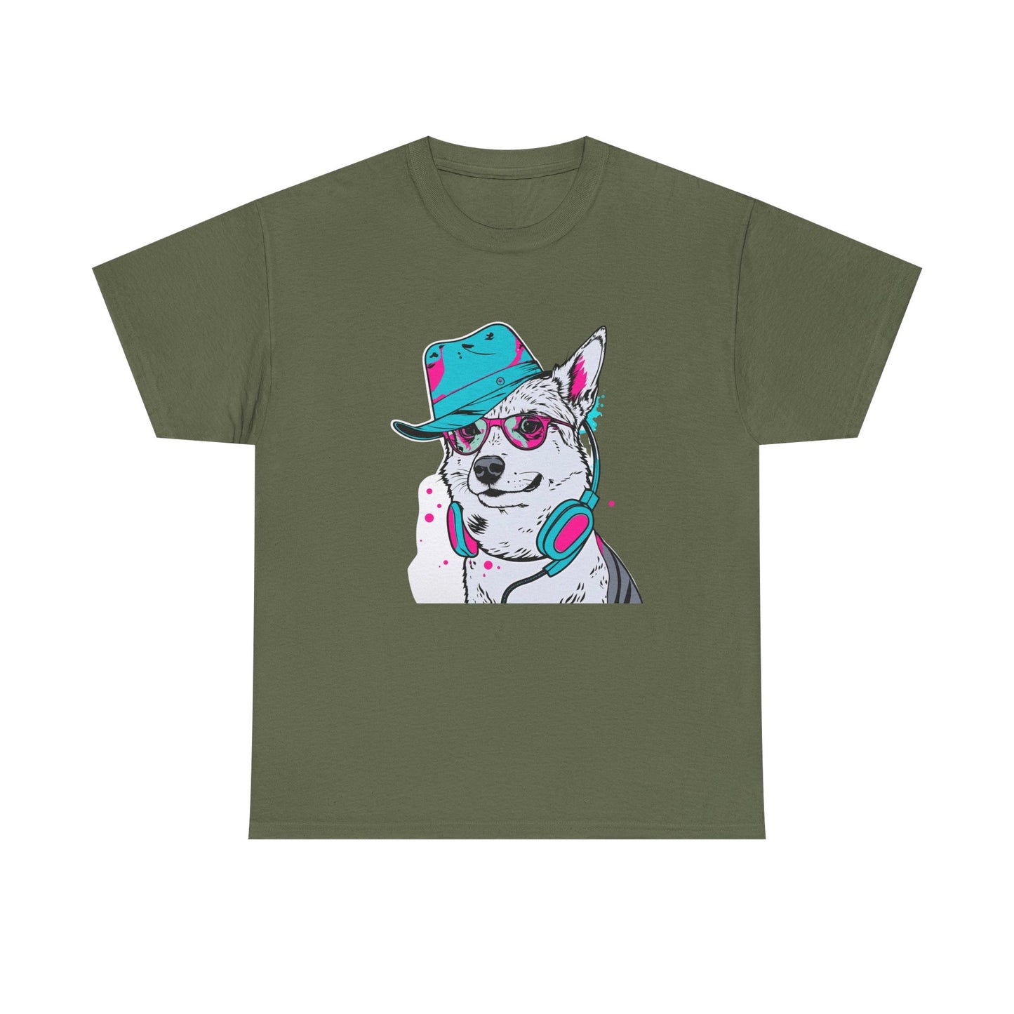 Street Husky Graphic T-Shirt | Eco-Limited