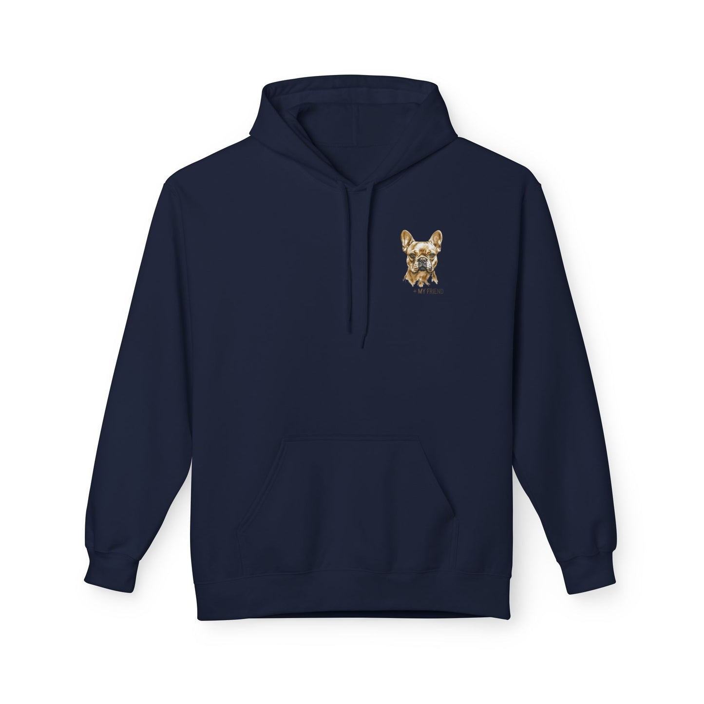 French Bulldog Portrait Hoodie | Eco-Limited