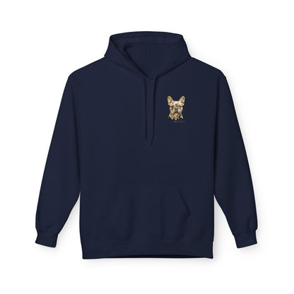 French Bulldog Portrait Hoodie | Eco-Limited