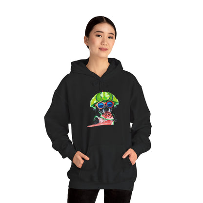 Cute Watermelon Pup Graphic Hoodie|Eco-Friendly - Limited