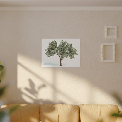 Money Tree Canvas Wall Art Canvas