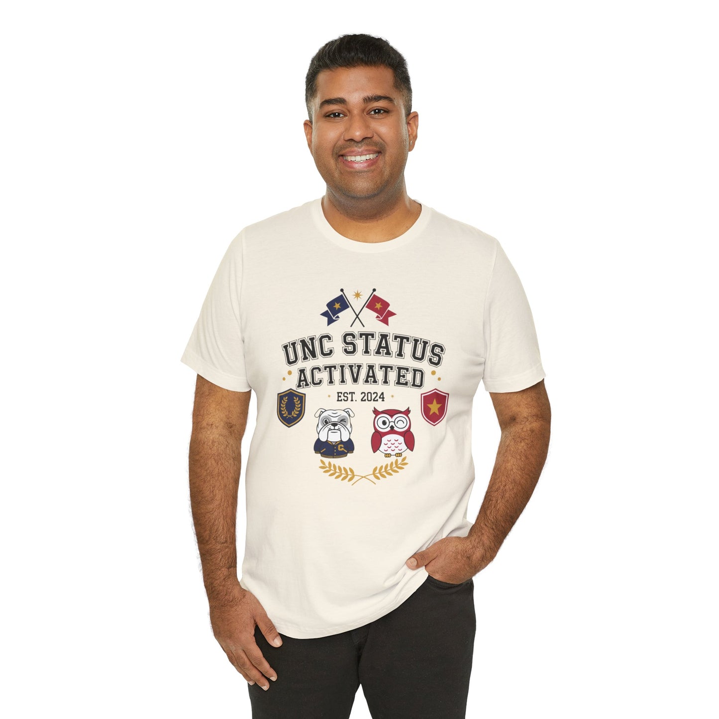 UNC Status Activated Graphic T-Shirt | Eco-Limited