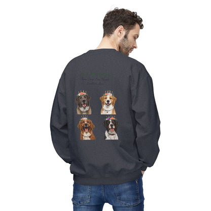 Four Dogs One Heart Sweatshirt | Eco-Limited
