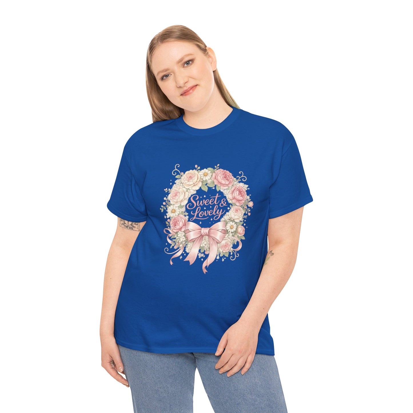 Sweet Lovely Floral LOVE T-Shirt | Eco-Limited