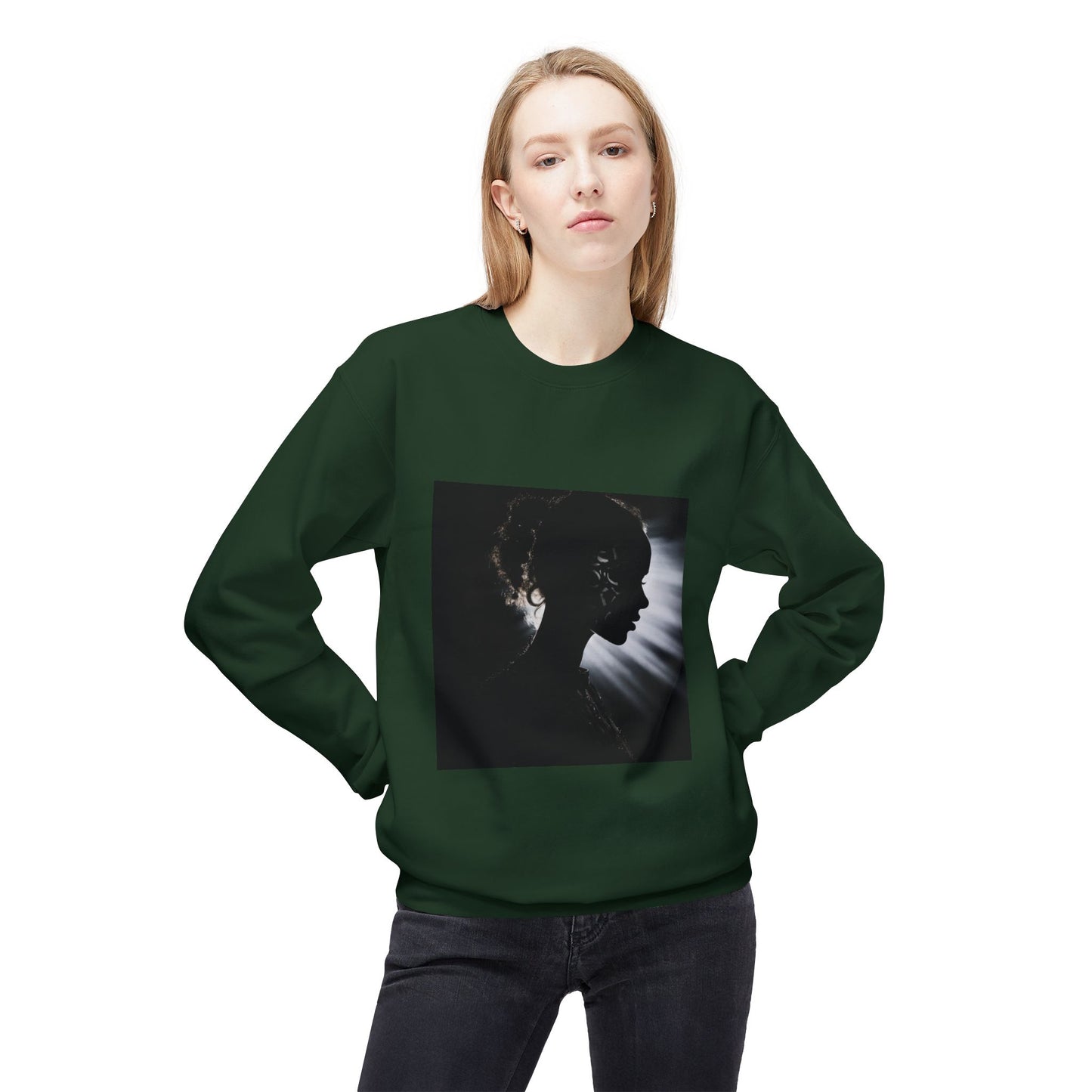 Quiet Light Portrait Sweatshirt | Eco-Limited