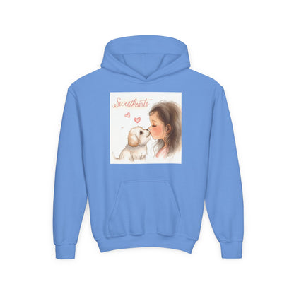 Sweethearts Puppy Moment Children Hoodie | Eco-Limited