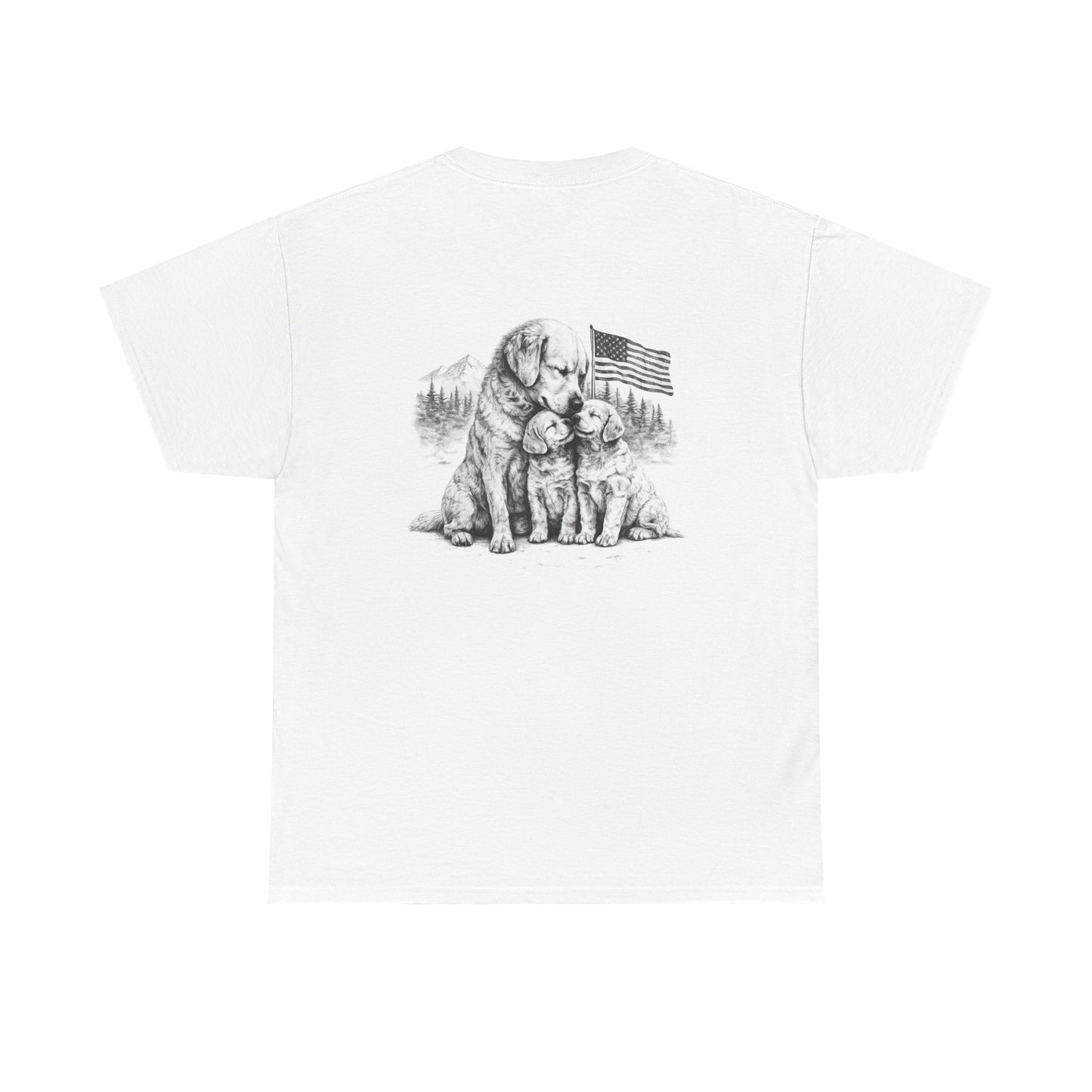 Guardian Bond Dog Family Graphic T-Shirt | Eco - Limited