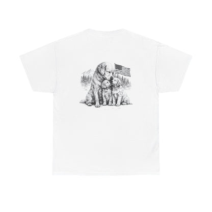 Guardian Bond Dog Family Graphic T-Shirt | Eco - Limited