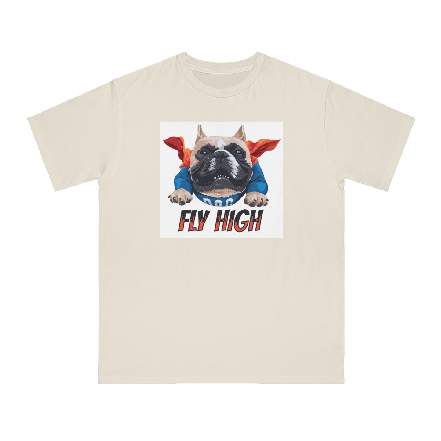 Organic Fly High Bulldog T-Shirt | Organic-Limited