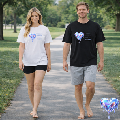 Protect Your Peace Heart T-Shirt | Eco-Limited