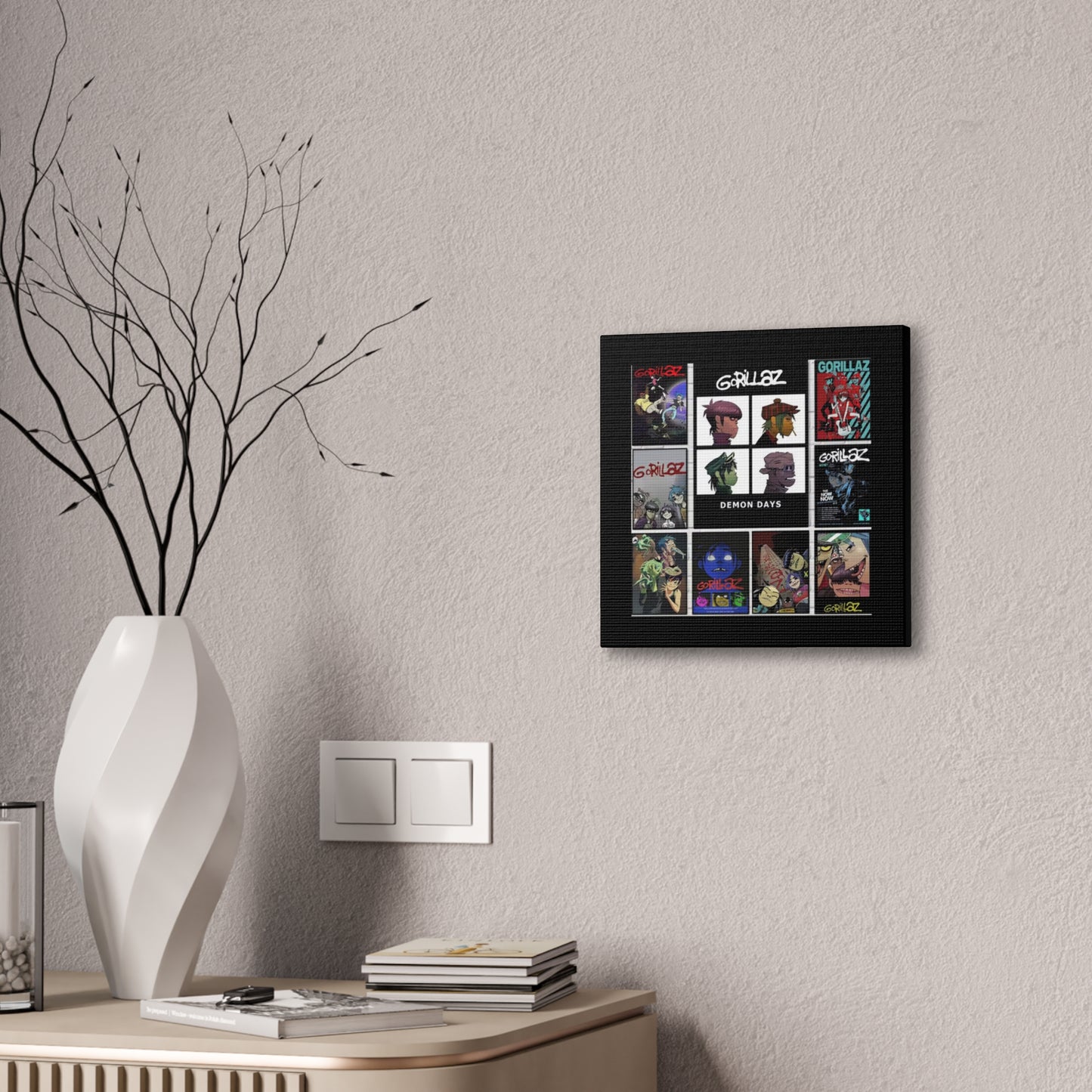 Pop Culture Icons Collage Canvas | Art Edition