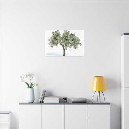 Money Tree Canvas Wall Art Canvas