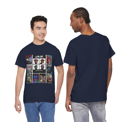 Animated Band Collage Street Art Graphic Tee | Eco-Limited