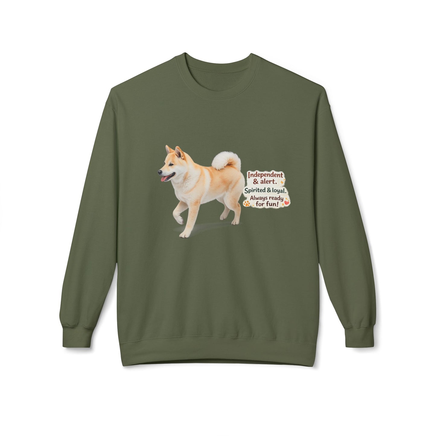 Shiba Spirit Organic Sweater | Eco-Limited