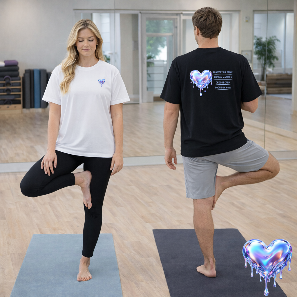 Protect Your Peace Heart Graphic T-Shirt | Eco-Limited