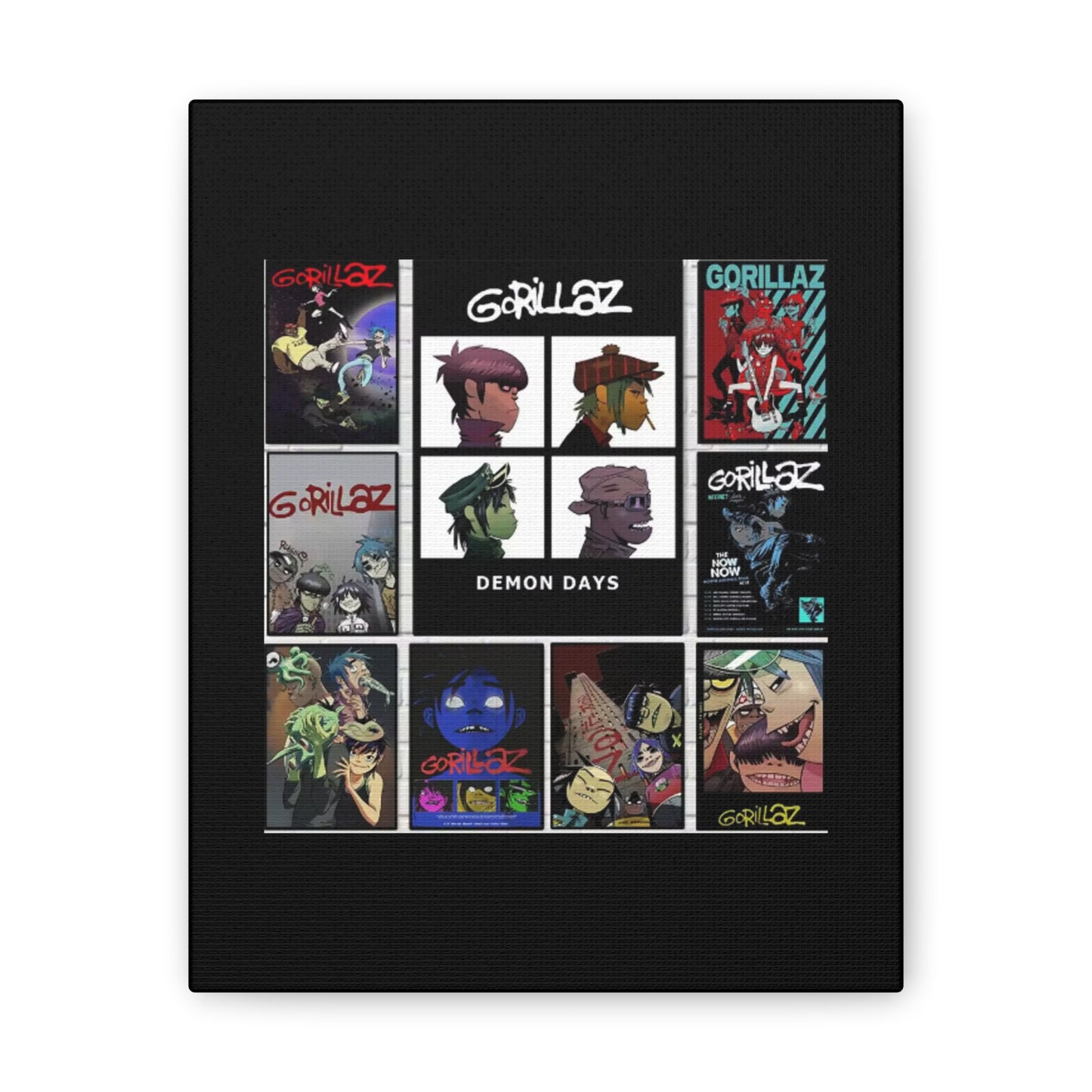 Pop Culture Icons Collage Canvas | Art Edition