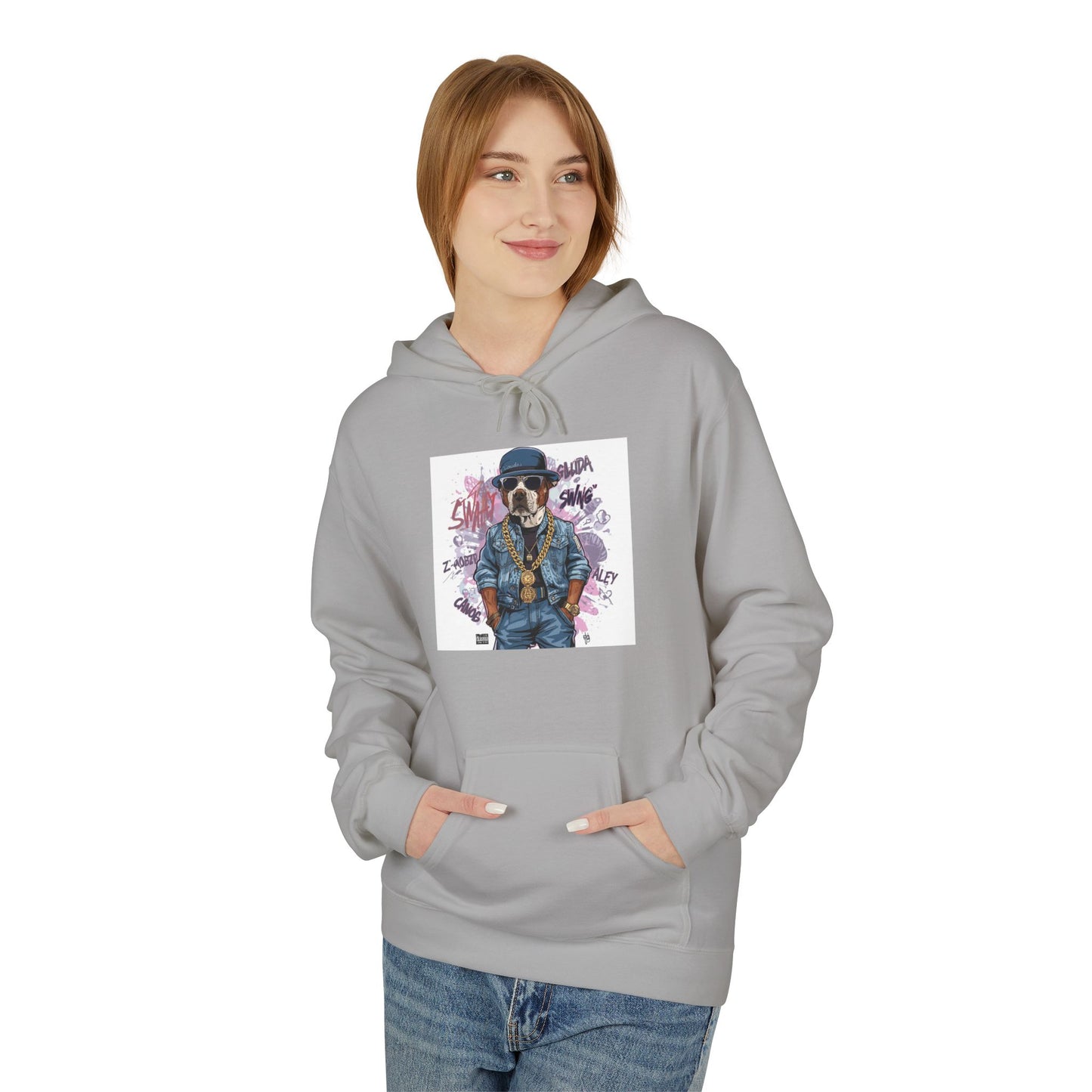 Street Swag Pup Graphic Hoodie | Eco-Limited