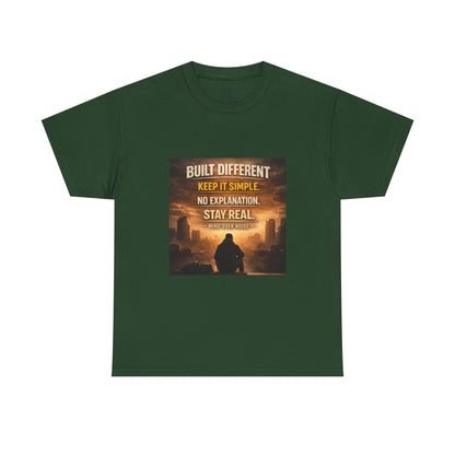 Built Different Statement T-Shirt | Eco-Limited