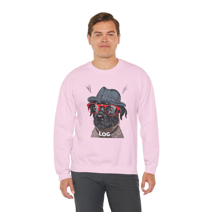 LOG Street Dog Art Sweatshirt | Eco-Limited