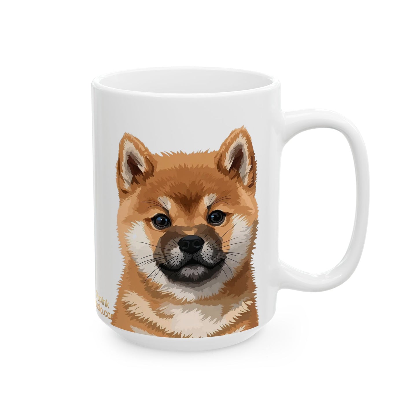 Shiba Inu Puppy Ceramic Mug (11oz, 15oz)