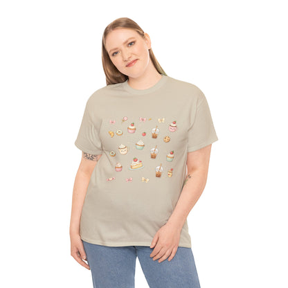 Sweet Treats Pattern T-Shirt | Eco-Limited