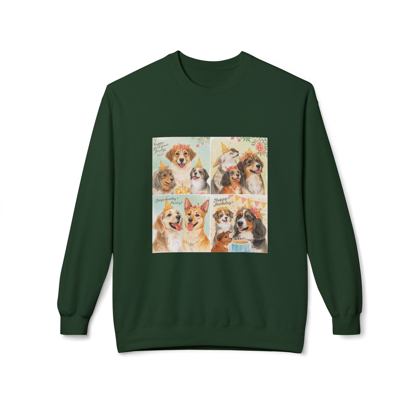 Dog Birthday Party Sweatshirt | Eco-Limited