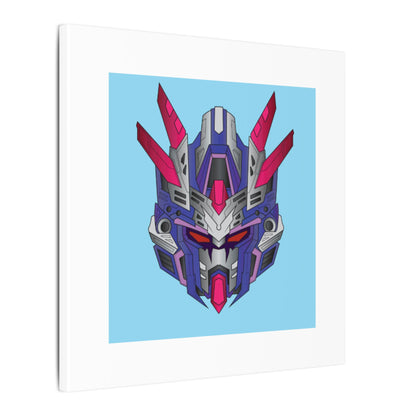 Mecha Warrior Helmet Organic Canvas